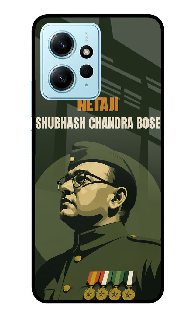 Netaji Legacy Redmi Note 12 4G Metal Case Back Cover by Casekaro
