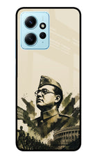 Netaji Rising Redmi Note 12 4G Metal Case Back Cover by Casekaro