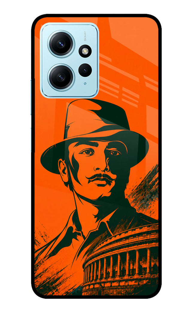 Bhagat Singh Legacy Redmi Note 12 4G Metal Case Back Cover by Casekaro