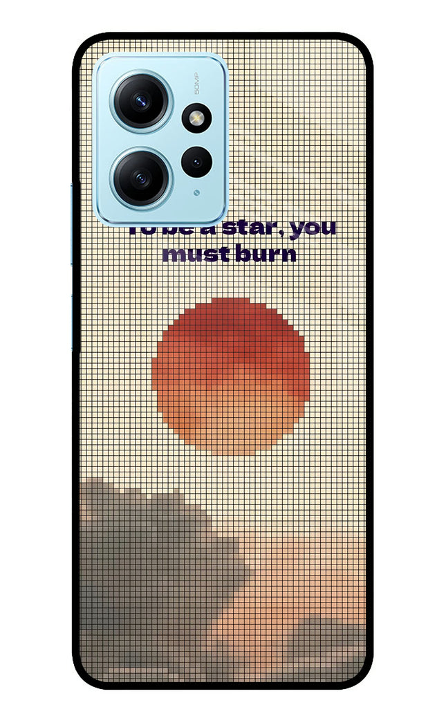 Pixel Sun Redmi Note 12 4G Metal Case Back Cover by Casekaro