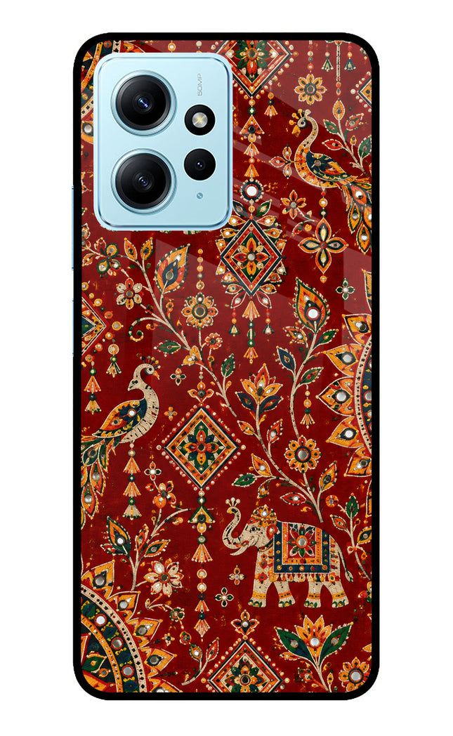 Laal Riwaaz Redmi Note 12 4G Metal Case Back Cover by Casekaro