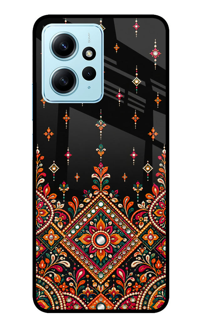 Noir Mehfil Redmi Note 12 4G Metal Case Back Cover by Casekaro