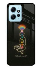 Believe in yourself Redmi Note 12 4G Metal Case Back Cover by Casekaro