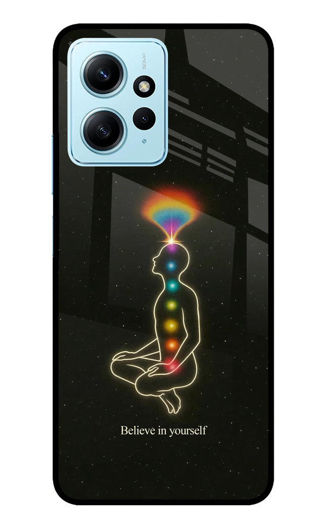 Believe in yourself Redmi Note 12 4G Metal Case Back Cover by Casekaro