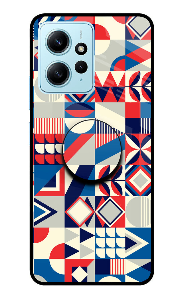 Colorful Pattern Redmi Note 12 4G Pop Case by Casekaro