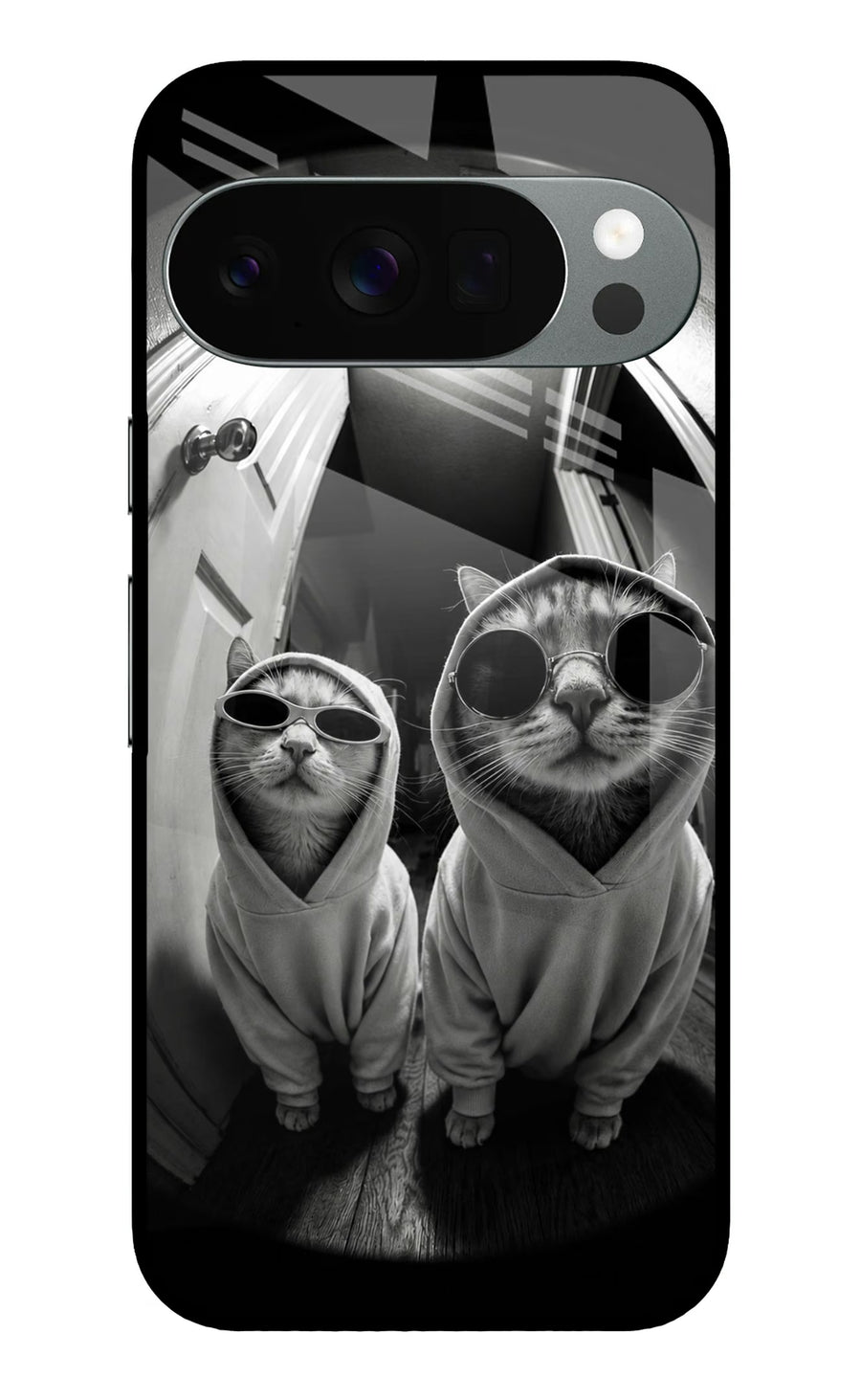 Hood Cats Google Pixel 10 Pro Back Cover, Metal case