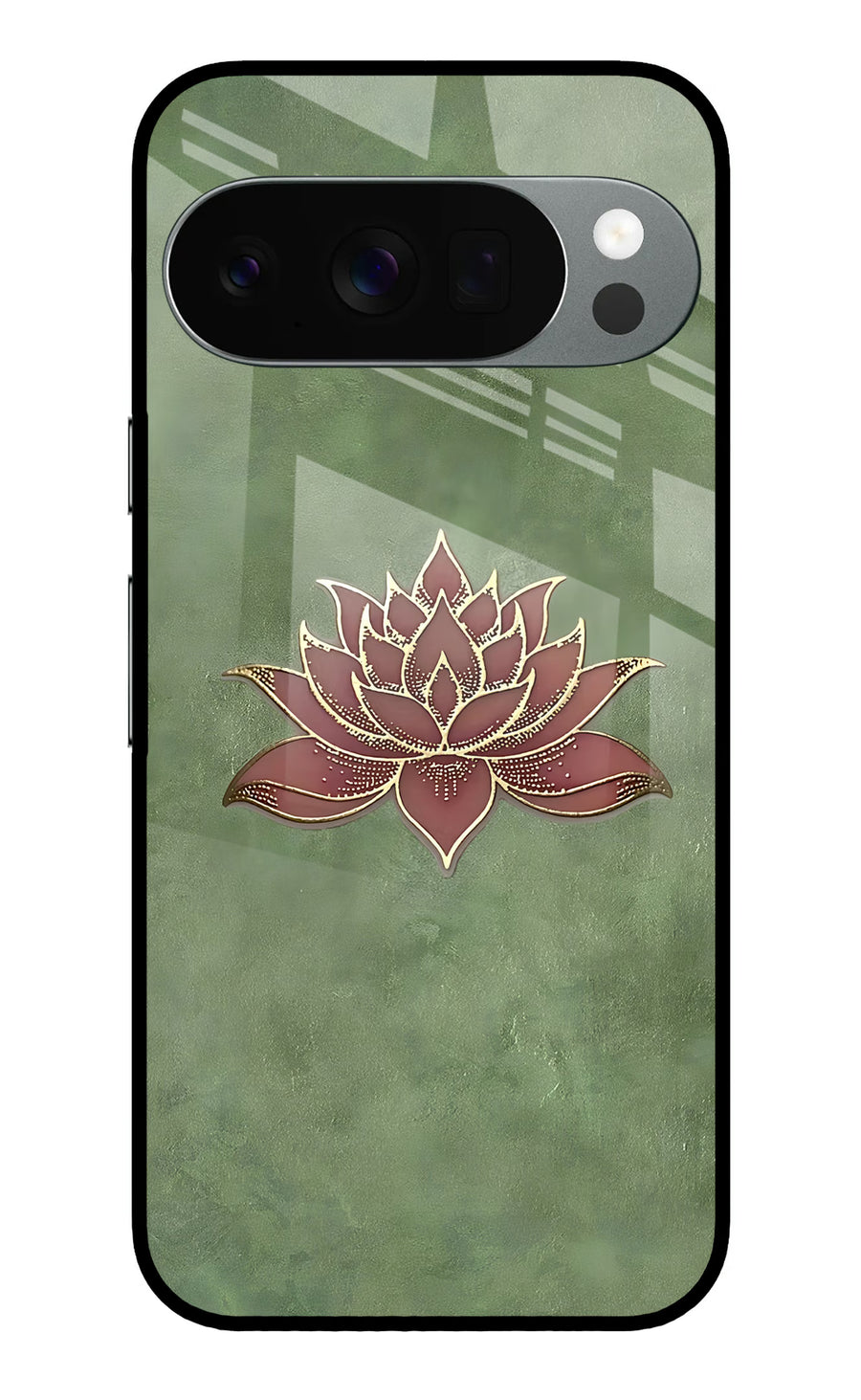 Lotus Grace Google Pixel 10 Pro Back Cover, Metal case