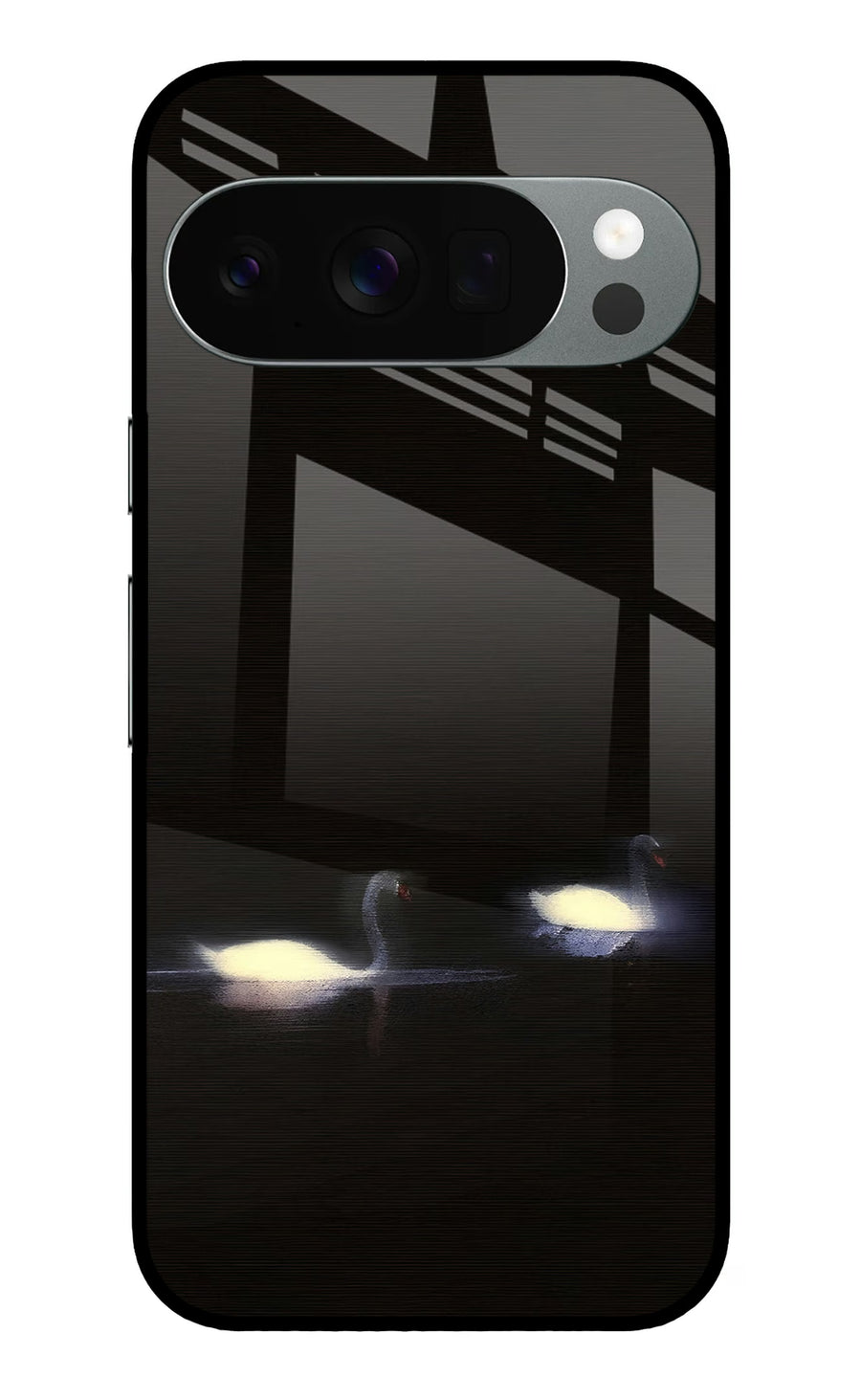 Silent Swans Google Pixel 10 Pro Back Cover, Metal case