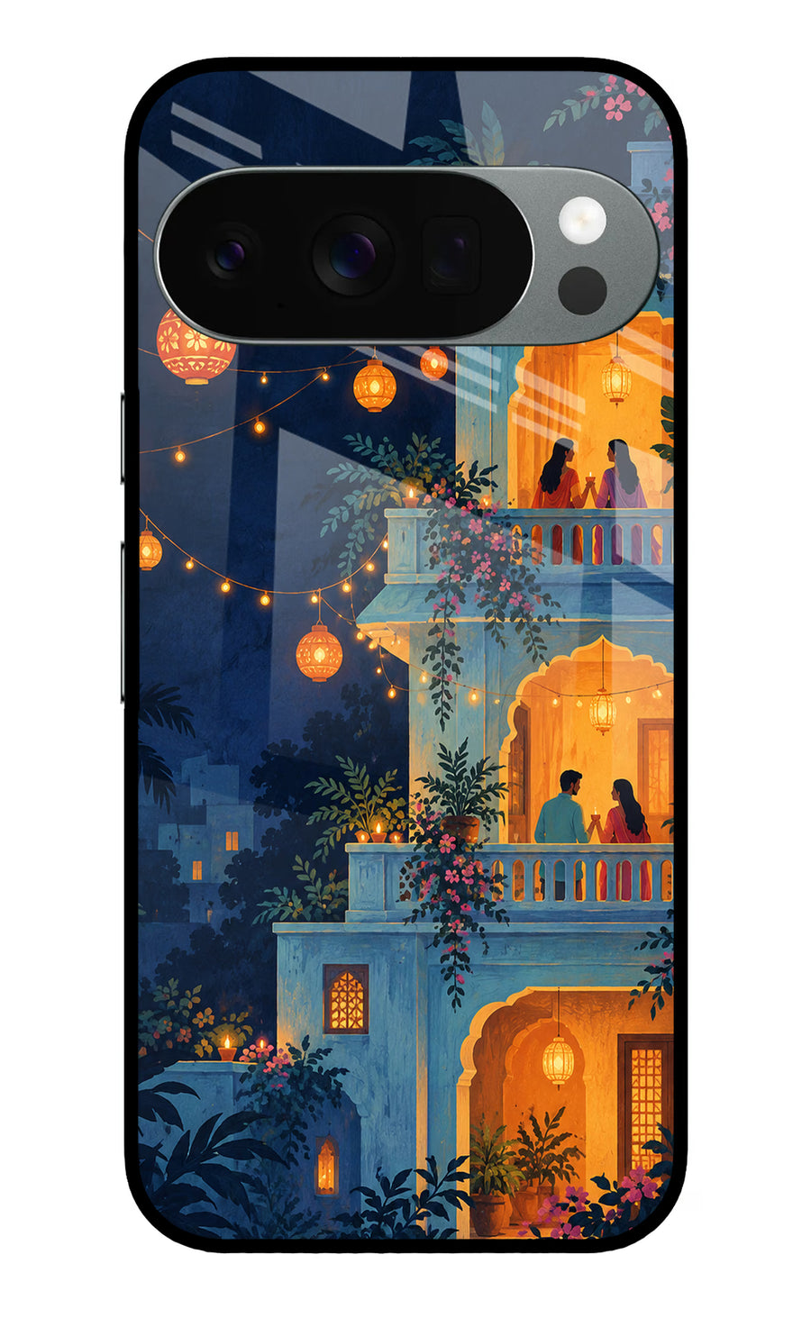 Balcony Glow Google Pixel 10 Pro Back Cover, Metal case