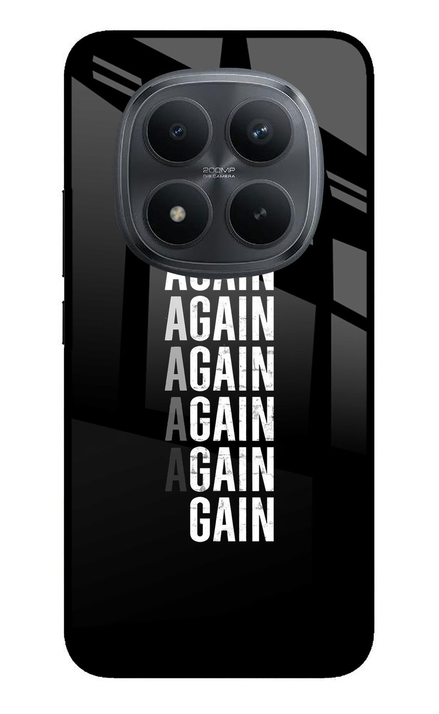 Again Again Gain Redmi Note 15 Pro+ 5G Back Cover, Metal case