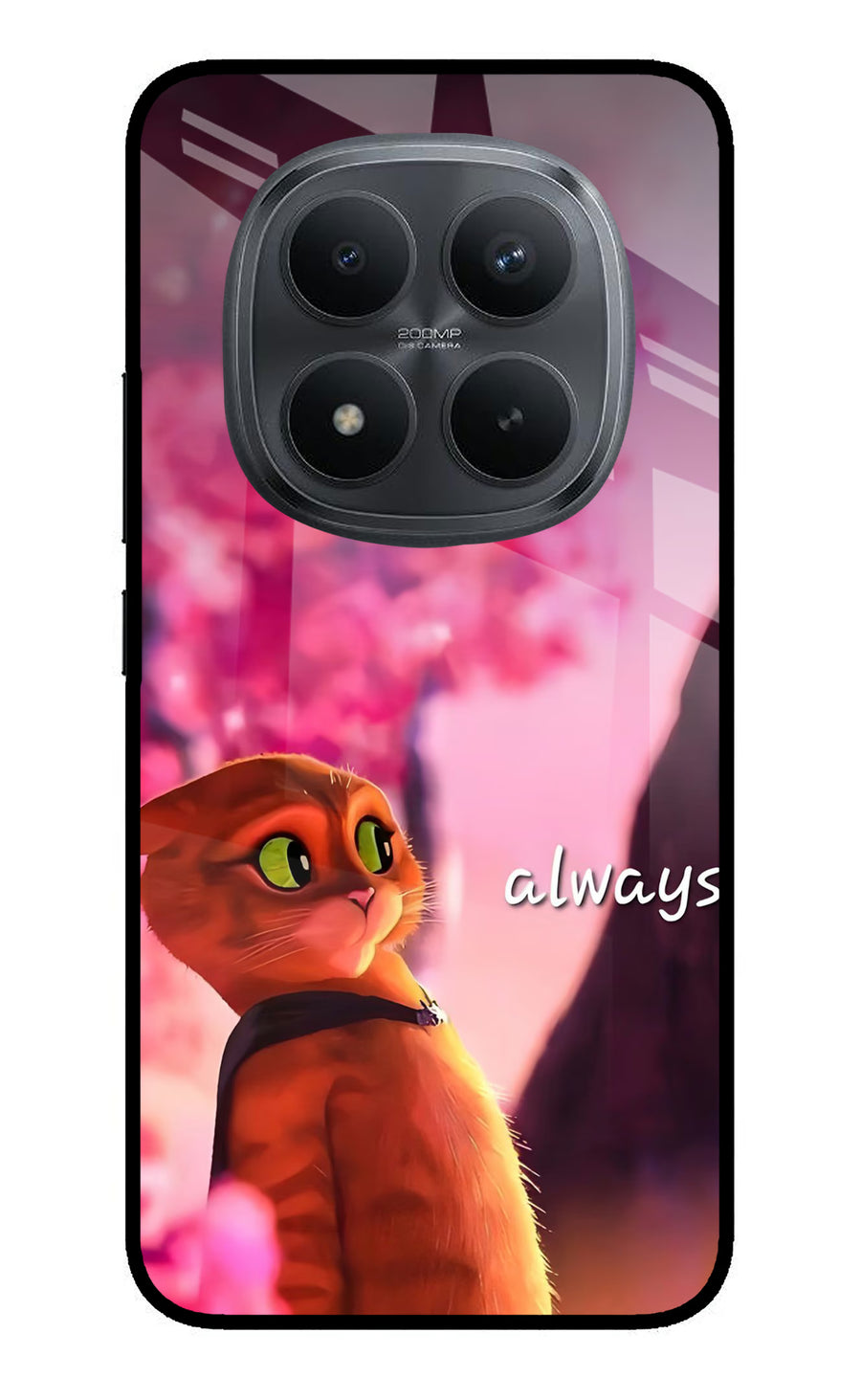 Always Cat Redmi Note 15 Pro+ 5G Back Cover, Metal case