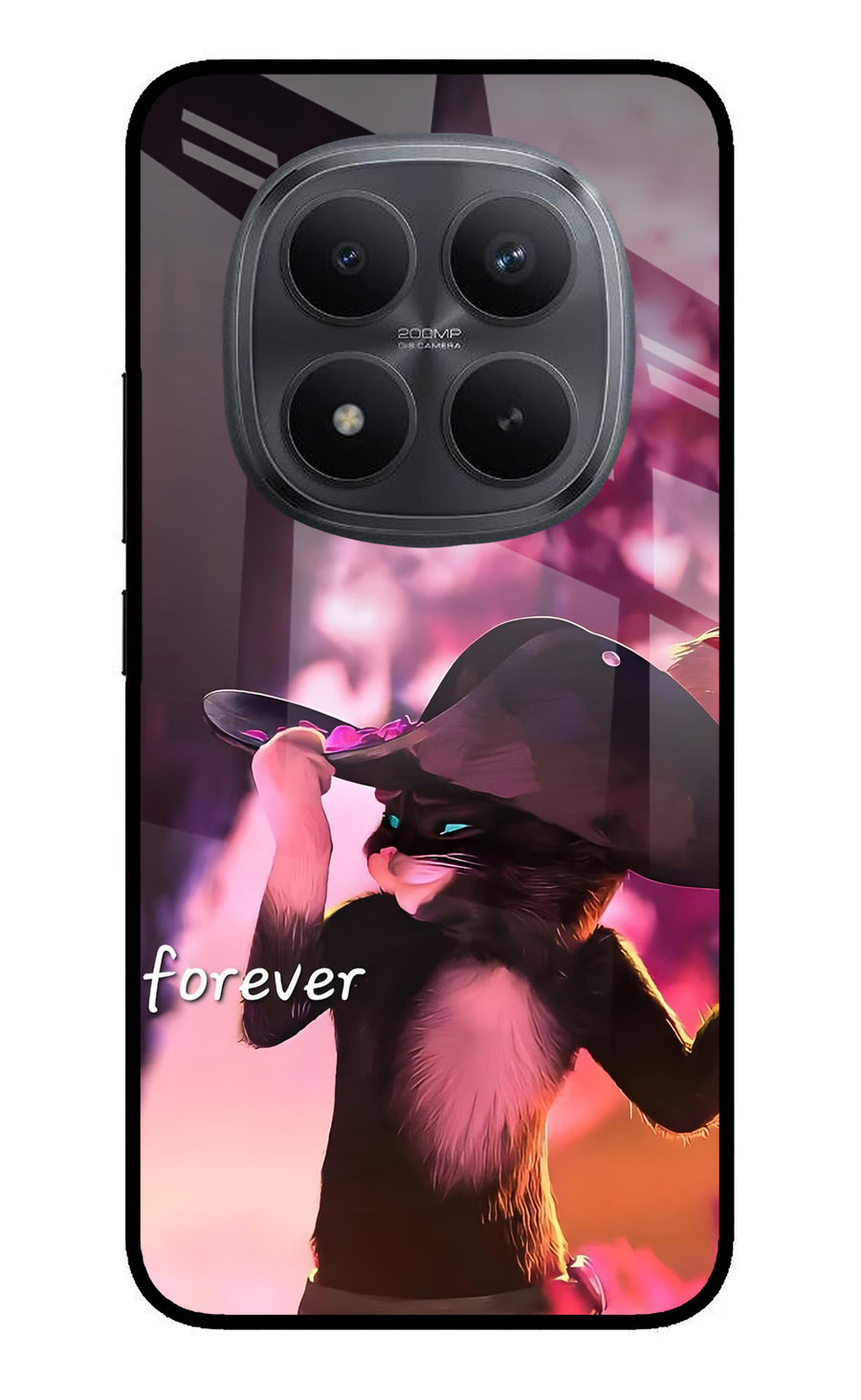Forever Cat Redmi Note 15 Pro+ 5G Back Cover, Metal case