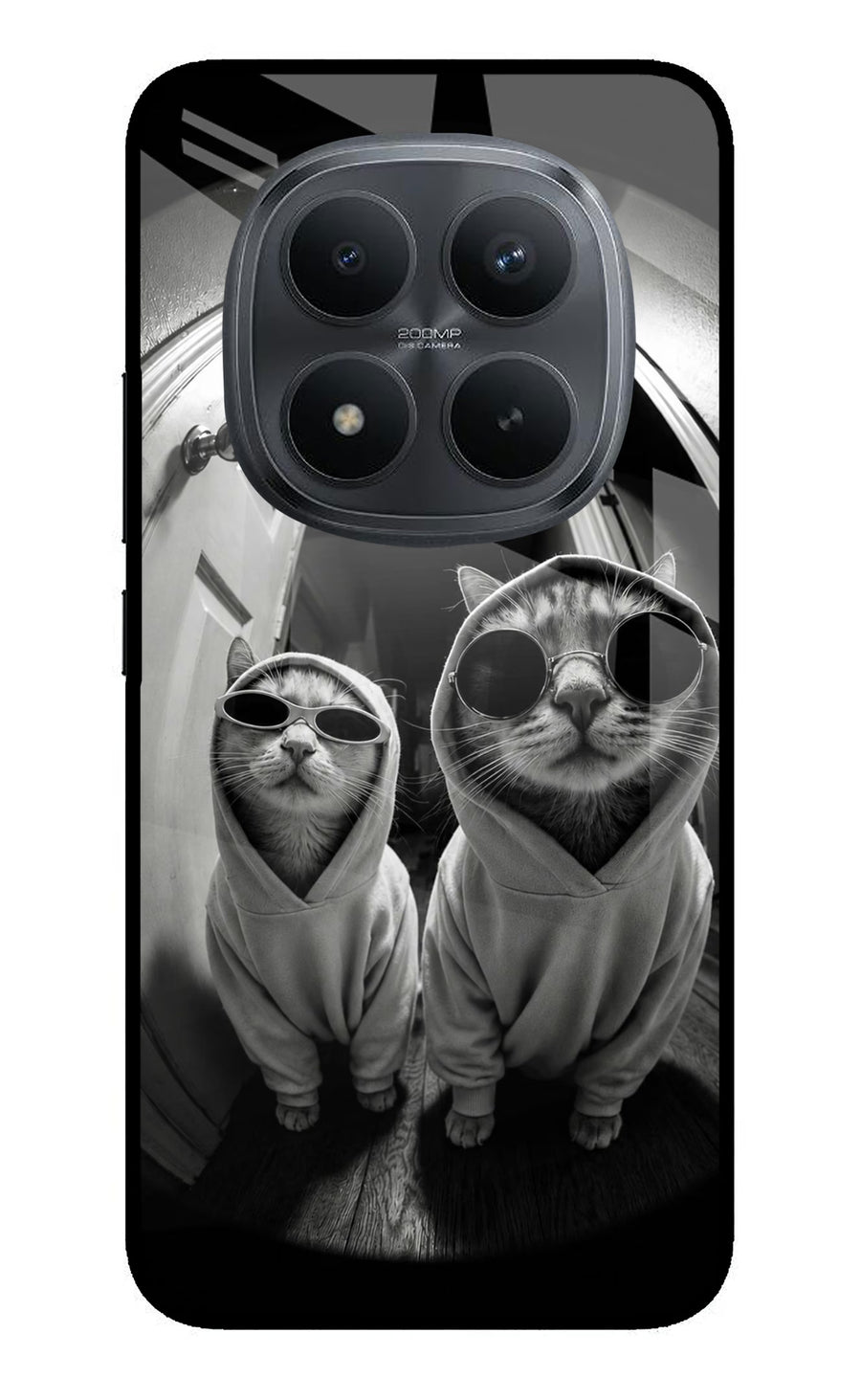 Hood Cats Redmi Note 15 Pro+ 5G Back Cover, Metal case