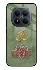 Om & Lotus Redmi Note 15 Pro+ 5G Metal Case Back Cover by Casekaro