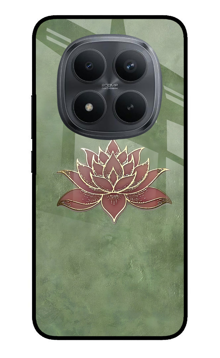 Lotus Grace Redmi Note 15 Pro+ 5G Back Cover, Metal case