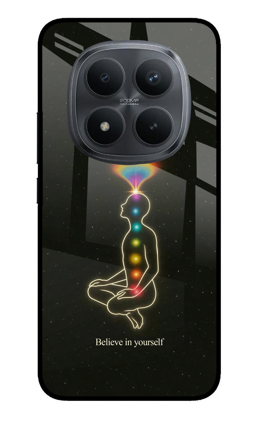 Believe in yourself Redmi Note 15 Pro+ 5G Back Cover, Metal case
