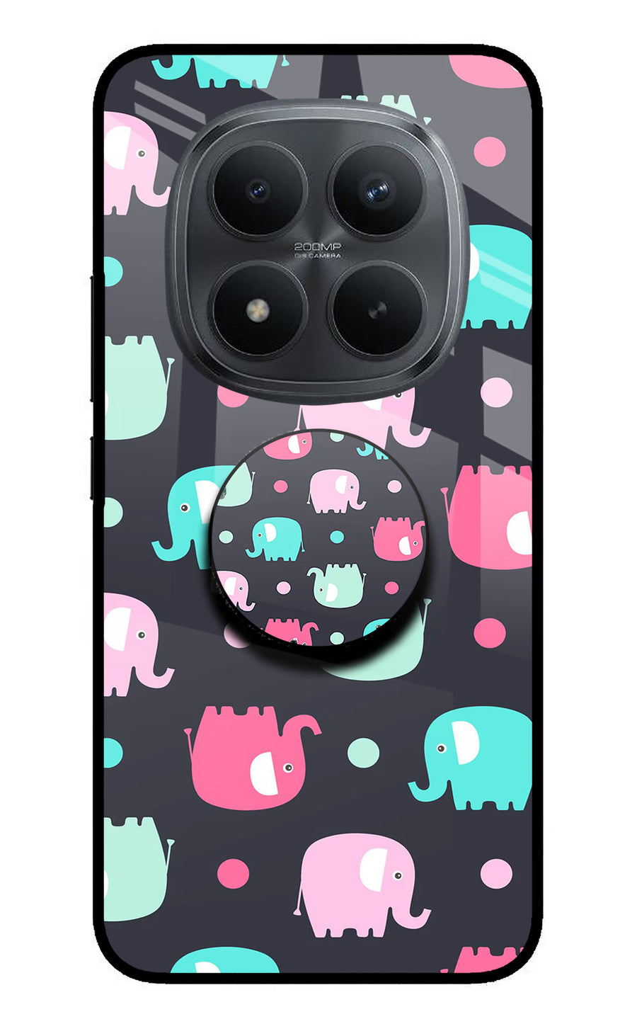 Baby Elephants Redmi Note 15 Pro+ 5G Pop Case, Metal case