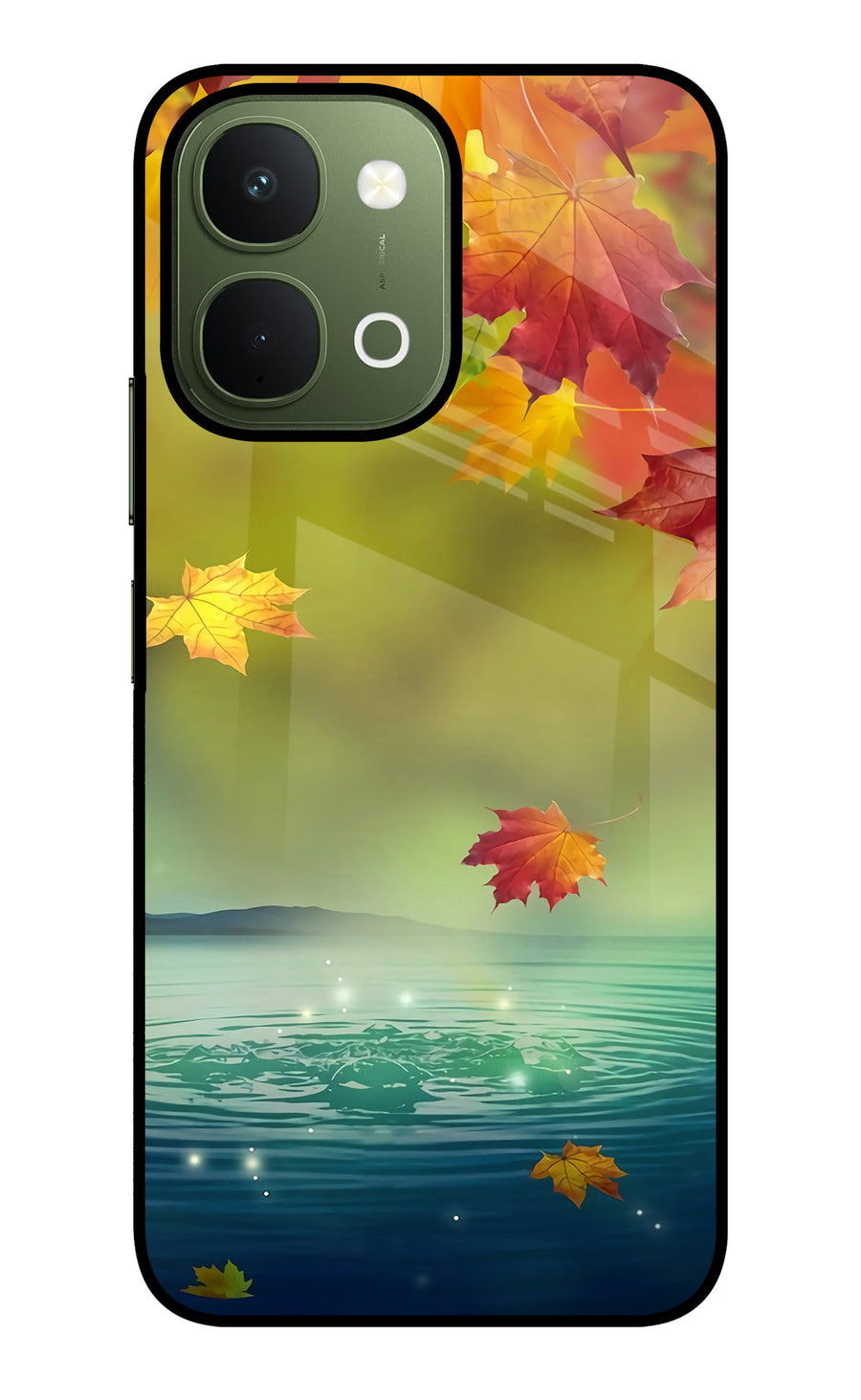 Flowers Vivo T5x 5G Back Cover, Metal case