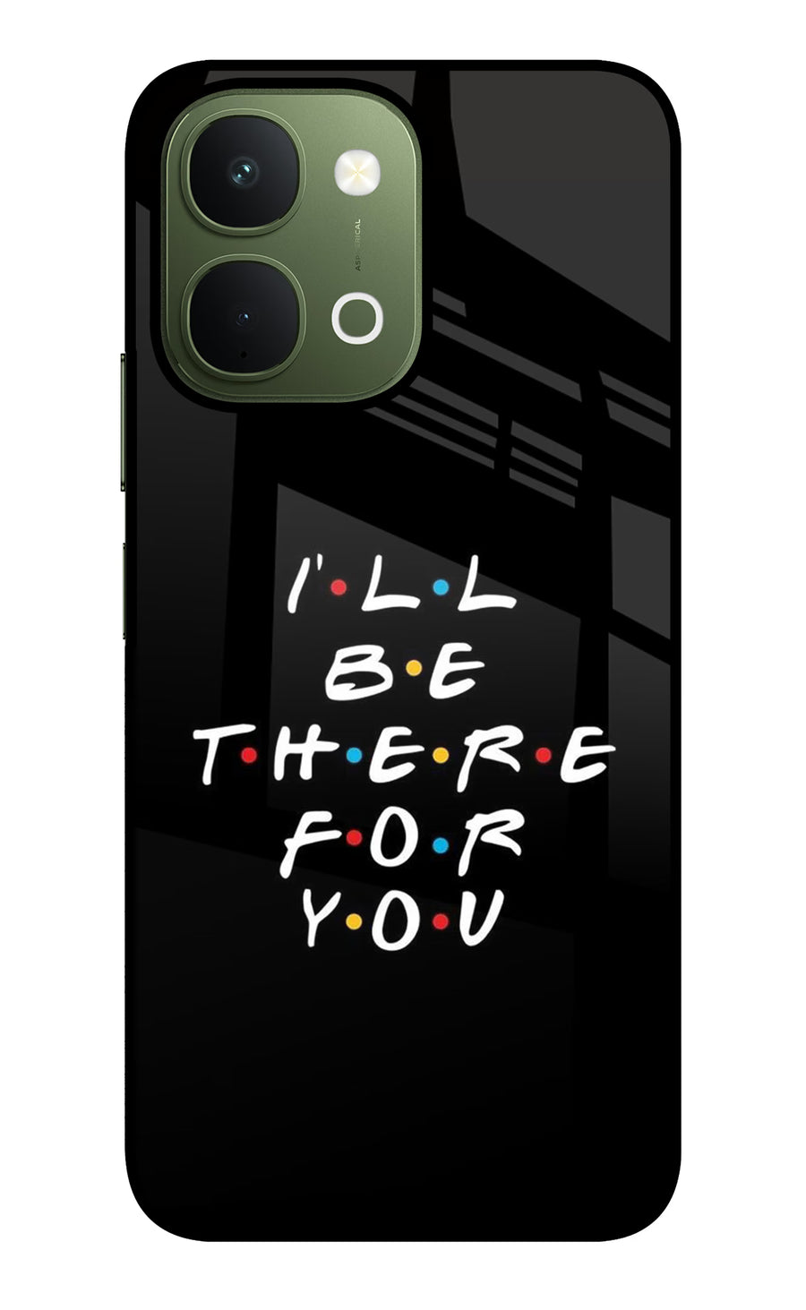 I'll Be There For You Vivo T5x 5G Back Cover, Metal case