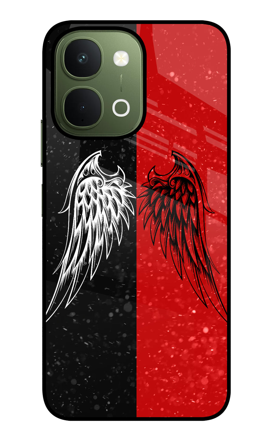 Wings Vivo T5x 5G Back Cover, Metal case