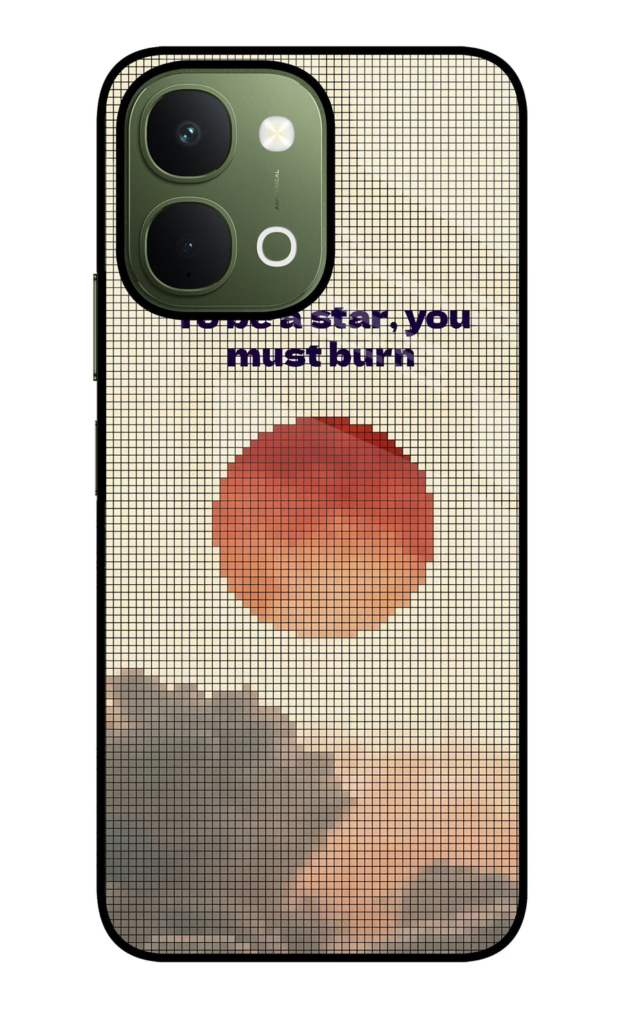 Pixel Sun Vivo T5x 5G Back Cover, Metal case