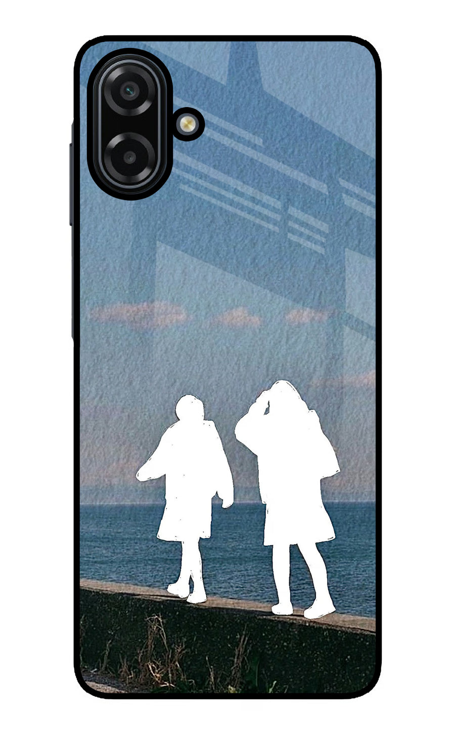 Coastal Dream Samsung A07 5G Back Cover, Metal case