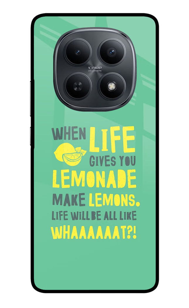 Quote Redmi Note 15 5G Metal Case Back Cover by Casekaro