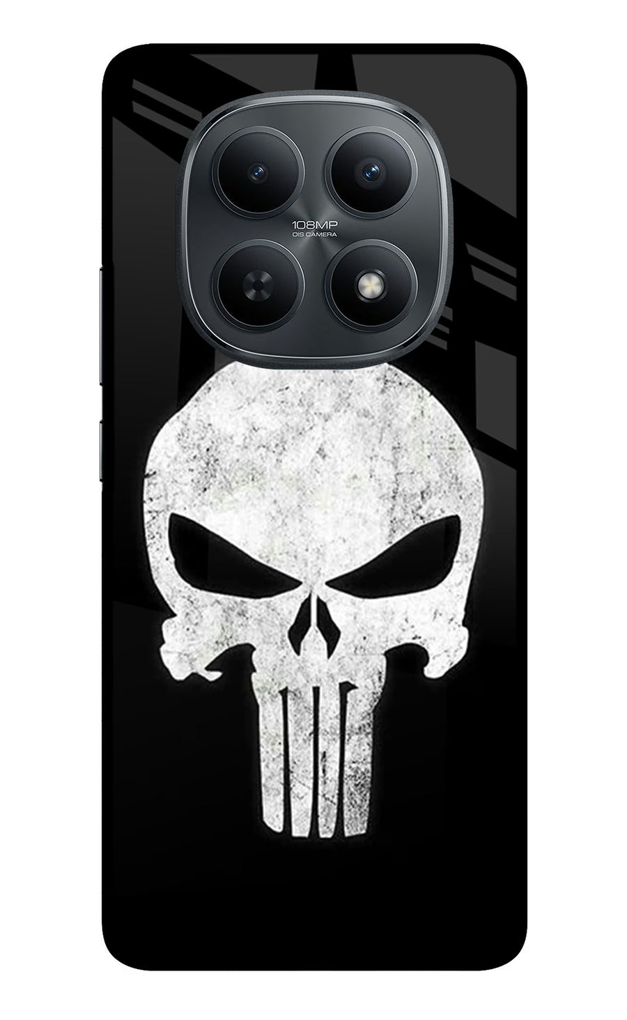 Punisher Skull Redmi Note 15 5G Back Cover, Metal case