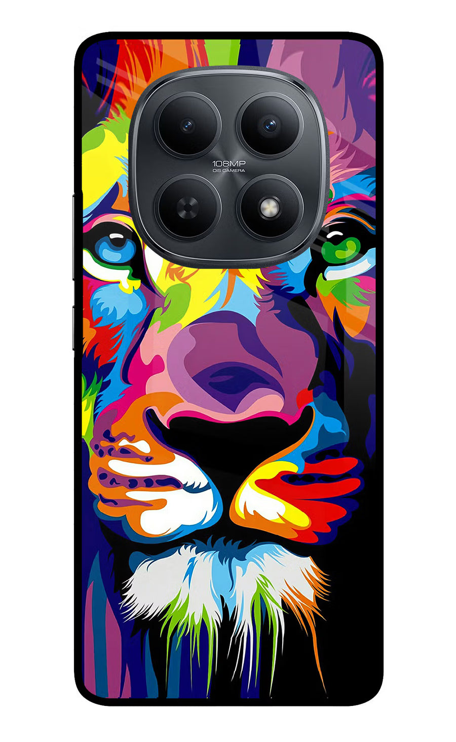 Lion Redmi Note 15 5G Back Cover, Metal case