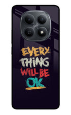 Everything Will Be Ok Redmi Note 15 5G Metal Case Back Cover by Casekaro