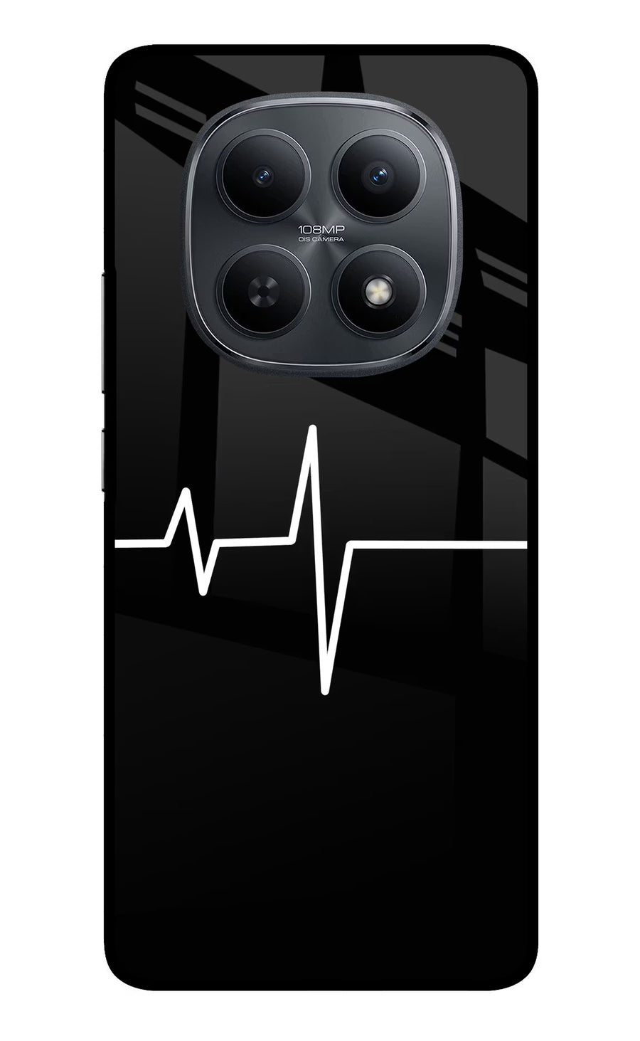 Heart Beats Redmi Note 15 5G Back Cover, Metal case