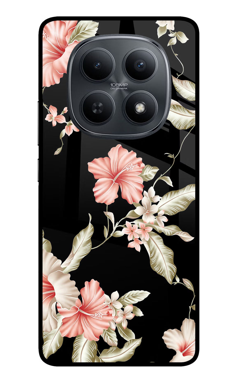 Flowers Redmi Note 15 5G Back Cover, Metal case