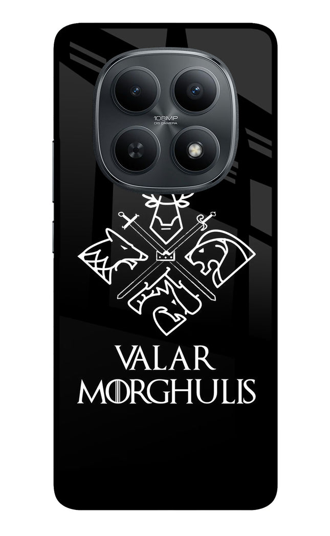Valar Morghulis | Game Of Thrones Redmi Note 15 5G Metal Case Back Cover by Casekaro