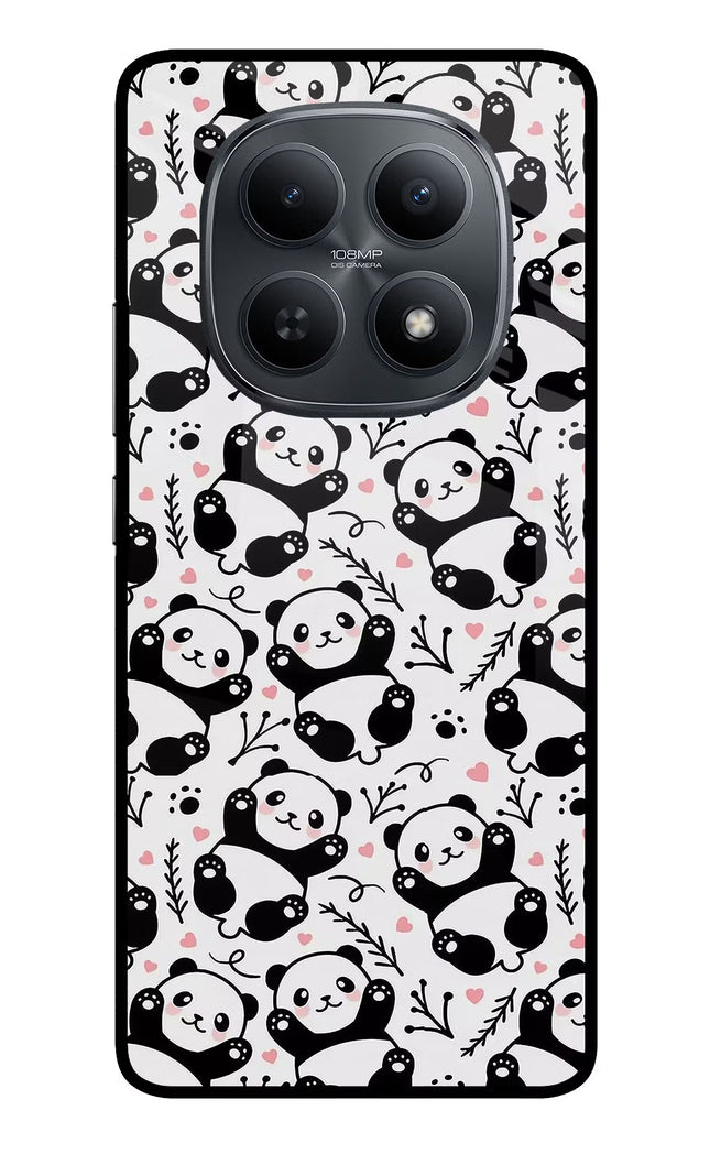 Cute Panda Redmi Note 15 5G Metal Case Back Cover by Casekaro