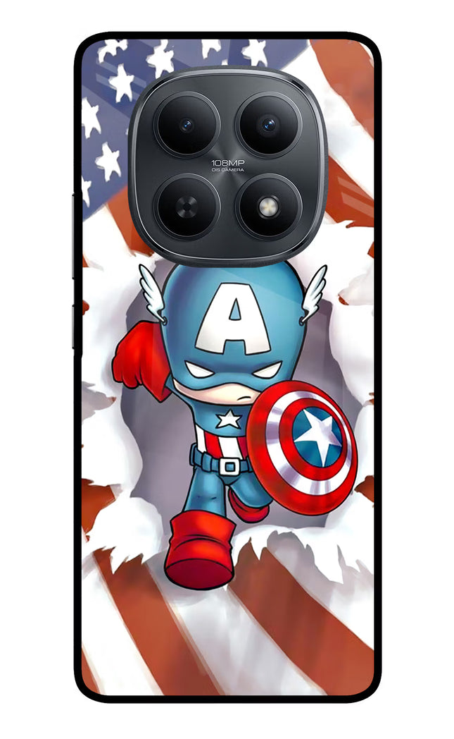 Captain America Redmi Note 15 5G Metal Case Back Cover by Casekaro