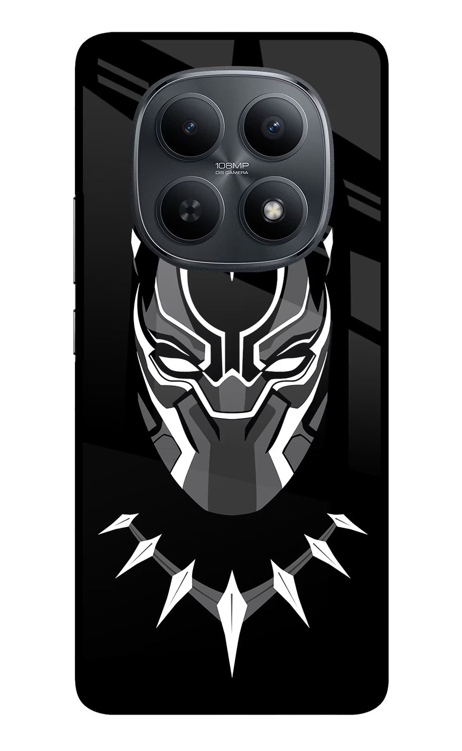Black Panther Redmi Note 15 5G Back Cover, Metal case