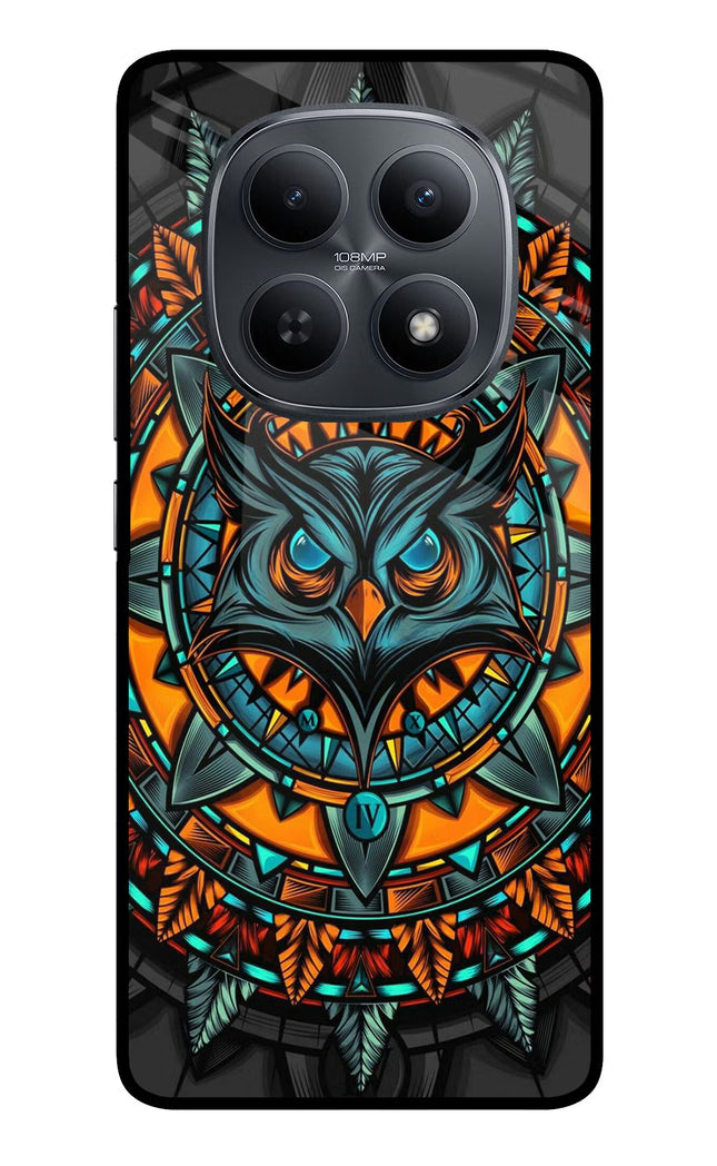 Angry Owl Art Redmi Note 15 5G Metal Case Back Cover by Casekaro