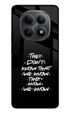 FRIENDS Dialogue Redmi Note 15 5G Metal Case Back Cover by Casekaro