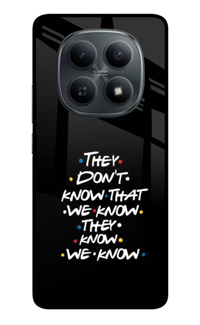 FRIENDS Dialogue Redmi Note 15 5G Metal Case Back Cover by Casekaro