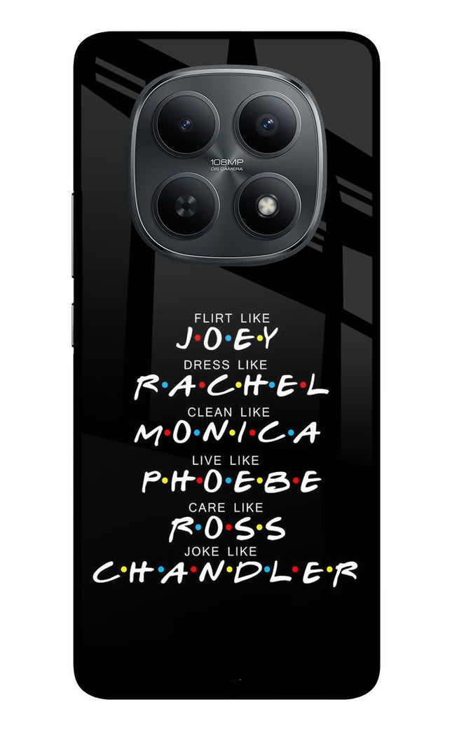 FRIENDS Character Redmi Note 15 5G Metal Case Back Cover by Casekaro