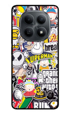 Sticker Bomb Redmi Note 15 5G Metal Case Back Cover by Casekaro