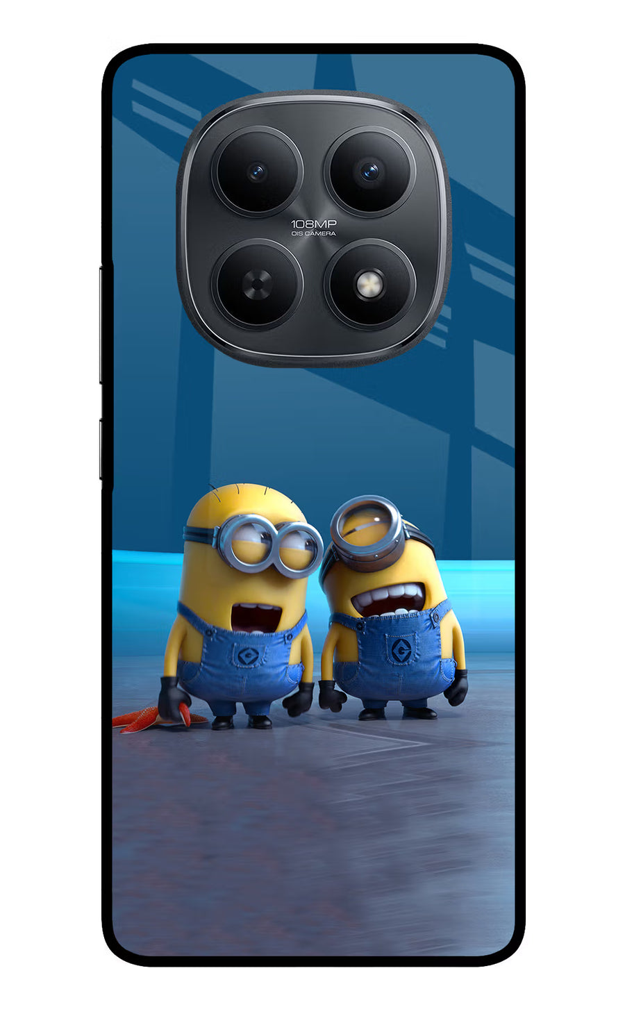 Minion Laughing Redmi Note 15 5G Back Cover, Metal case