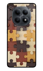 Wooden Puzzle Redmi Note 15 5G Metal Case Back Cover by Casekaro