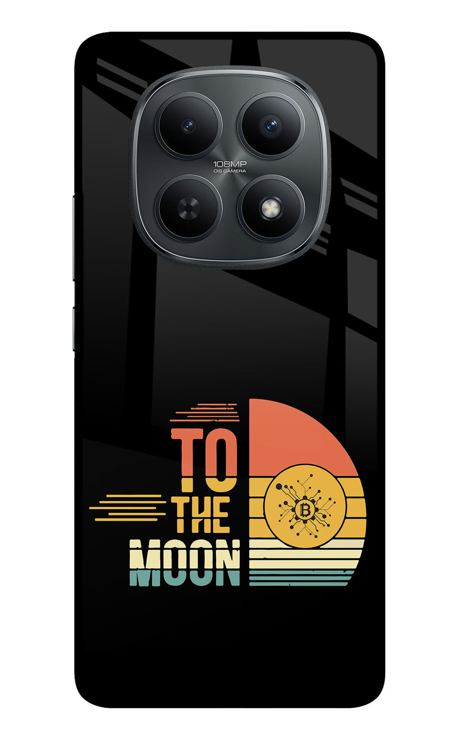 To the Moon Redmi Note 15 5G Back Cover, Metal case