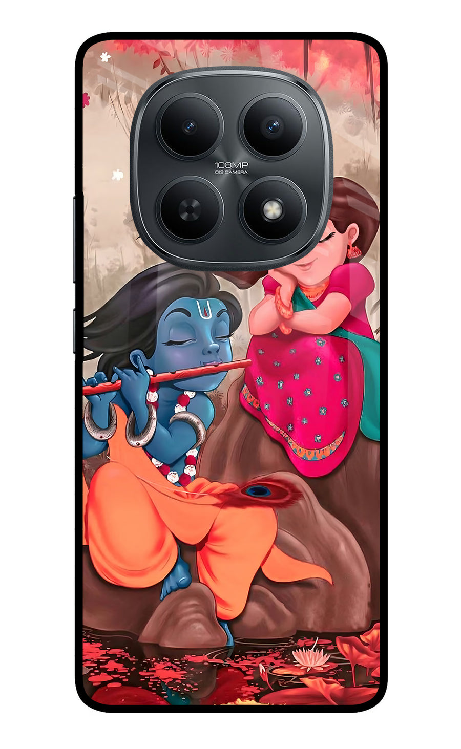 Radhe Krishna Redmi Note 15 5G Back Cover, Metal case