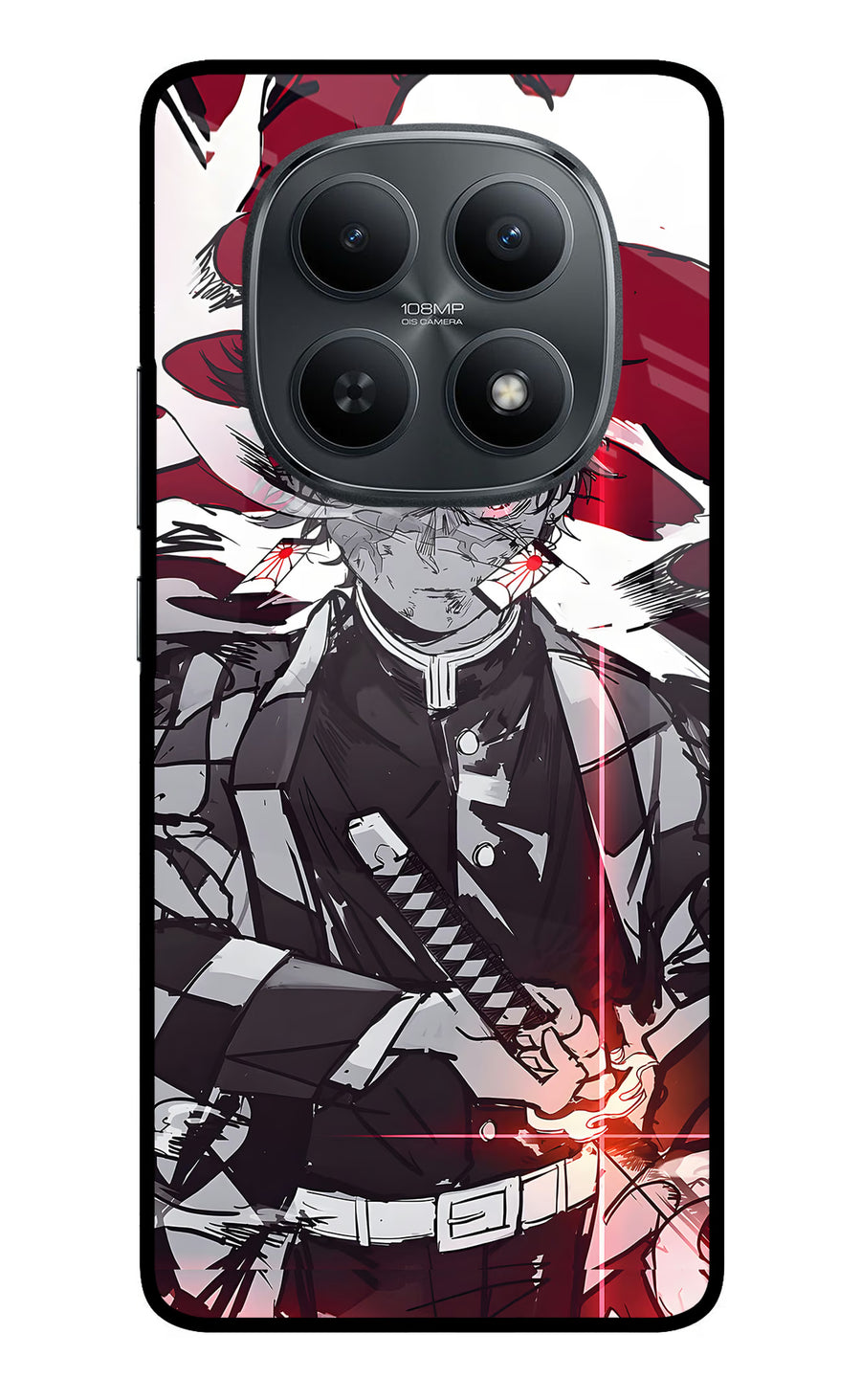 Demon Slayer Redmi Note 15 5G Back Cover, Metal case