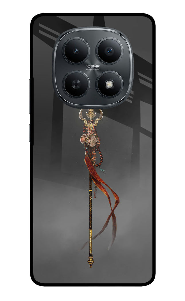 Shiv Trishul Redmi Note 15 5G Metal Case Back Cover by Casekaro