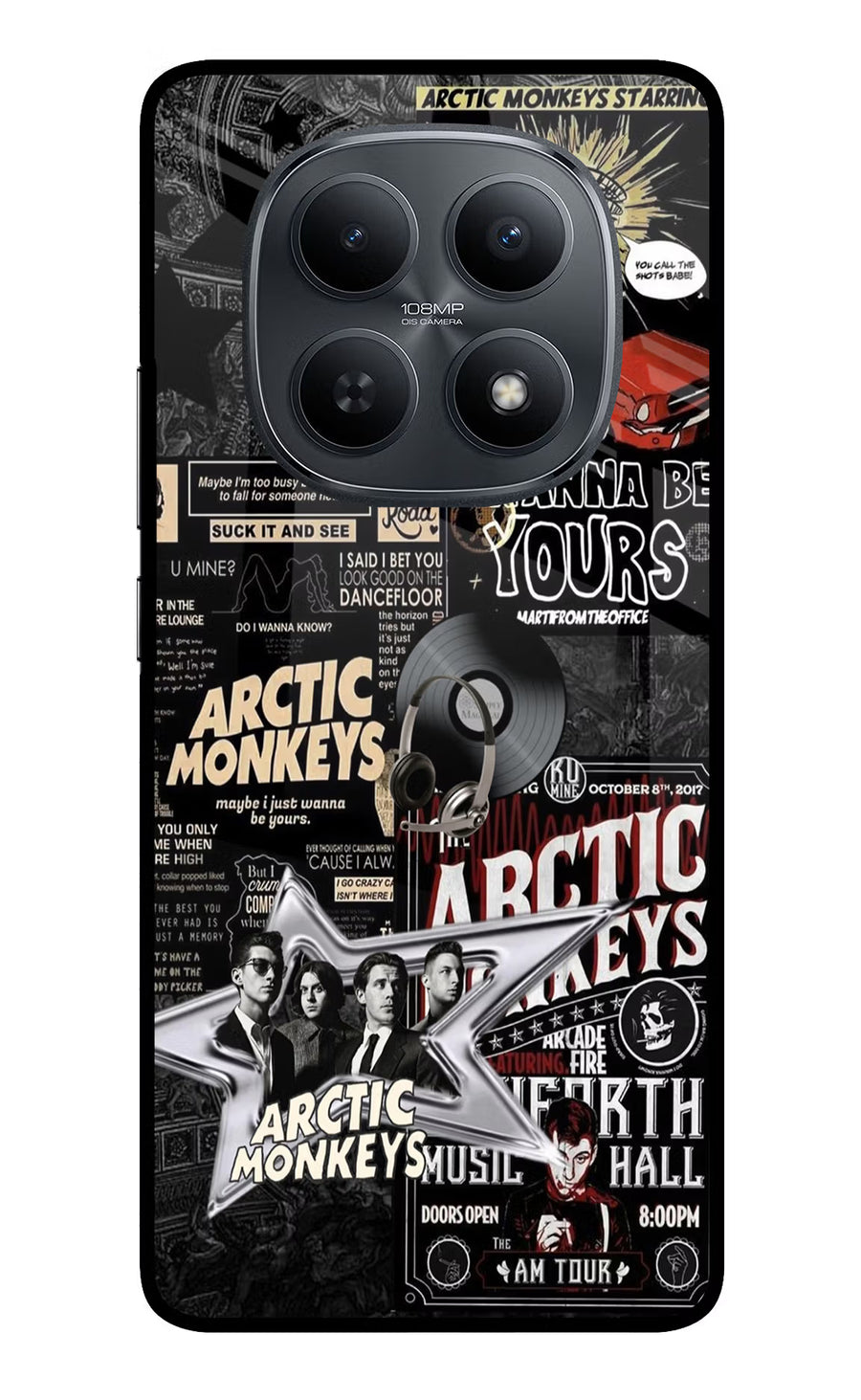 Arctic Monkeys Redmi Note 15 5G Back Cover, Metal case