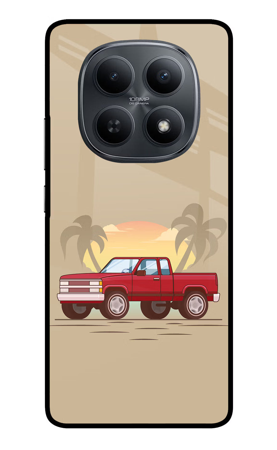 Desert Classic Drive Redmi Note 15 5G Back Cover, Metal case