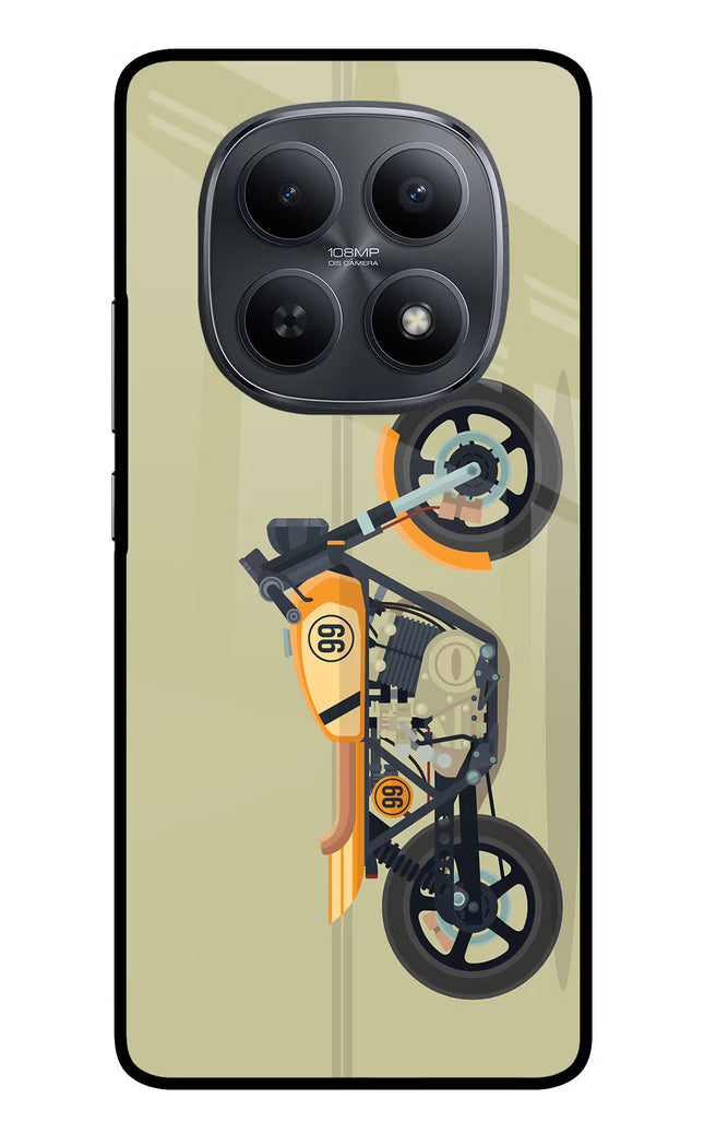 Vertical Speedster Redmi Note 15 5G Metal Case Back Cover by Casekaro